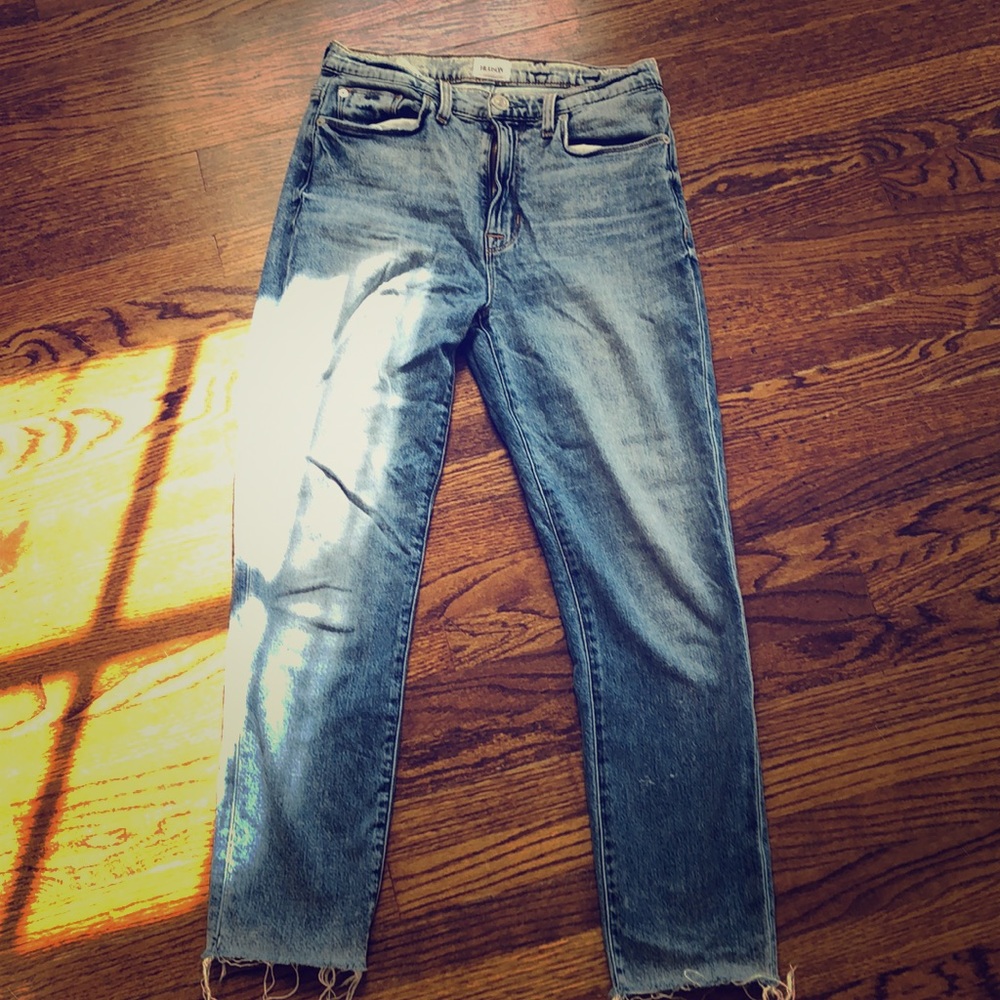 Hudson Jeans Medium Crop Denim- Size 28.